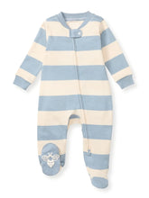 cloudy rugby stripe footie