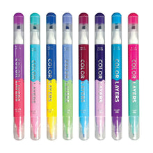 color layers: double ended layering markers