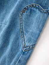 paper bag waist heart pant