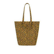 pippa tote bag animal print caramel