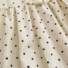 frances polka dot romper