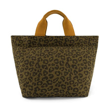 mini market bag animal print olive