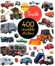 trucks: 400 reusable stickers