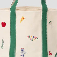 new york icons small tote