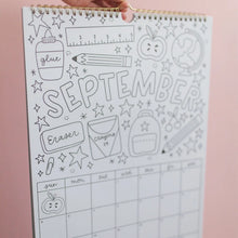 color and plan 2027 wall calendar