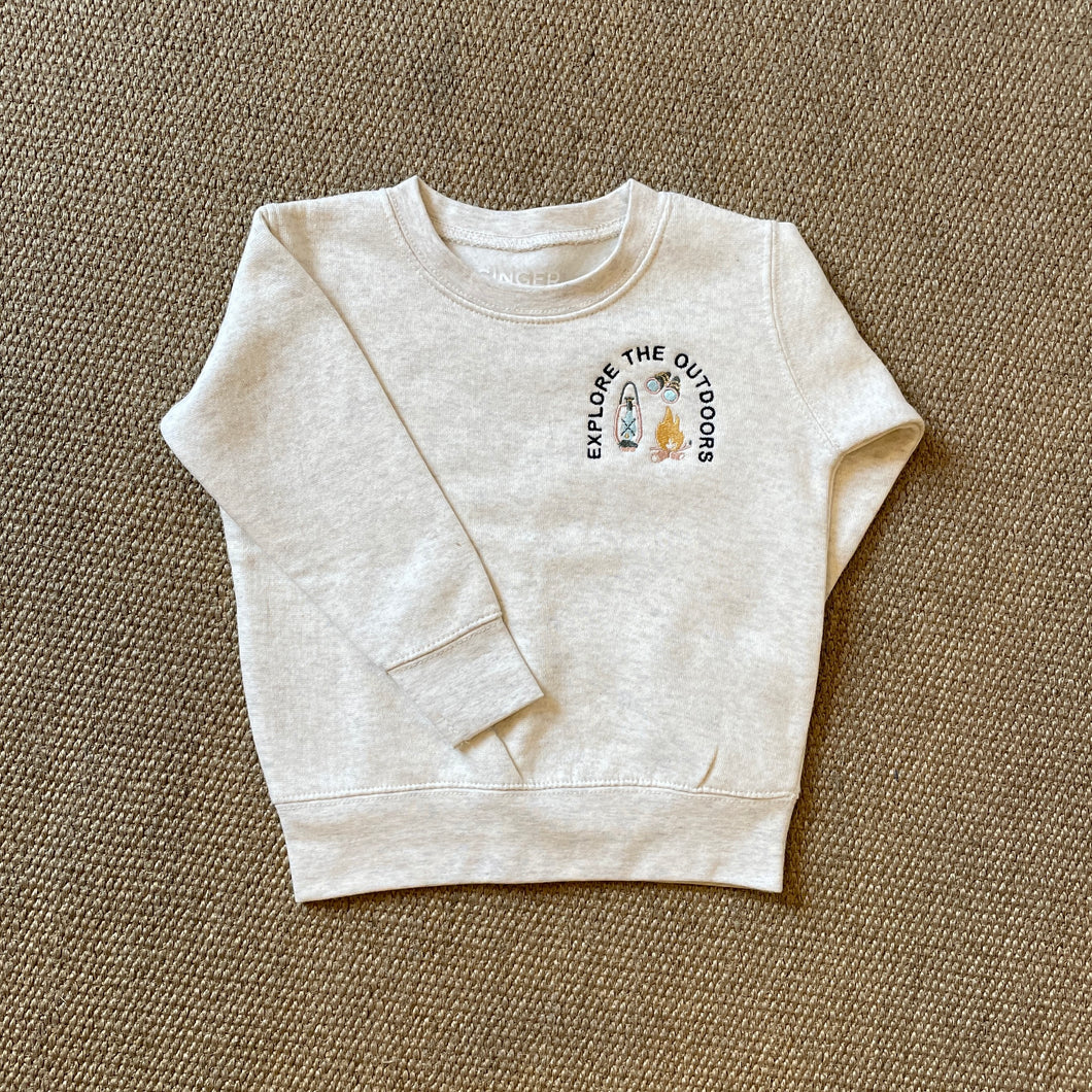 explore the outdoors sweatshirt