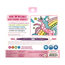 make no mistake!: glittery erasable markers