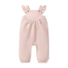 organic curved bib overalls