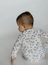 diaper check zip footie goose