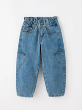 paper bag waist heart pant