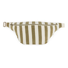 bum bag olive stripe