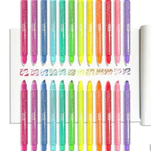 make no mistake!: glittery erasable markers
