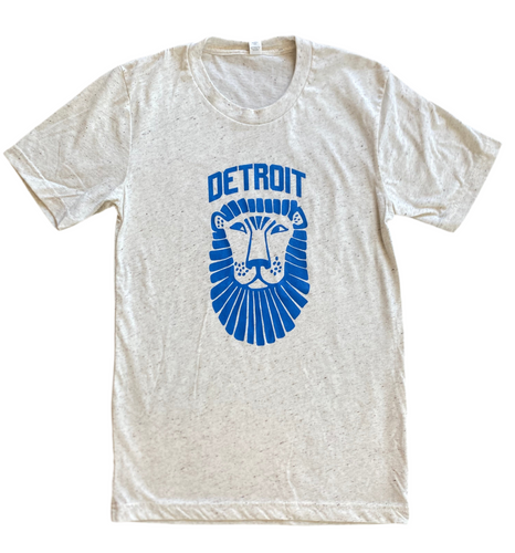 detroit lions adult tee