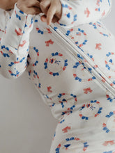 diaper check zip footie goose