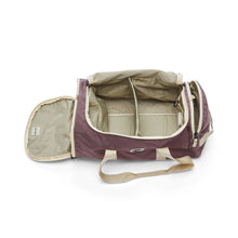 states duffle in purple