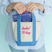 Booked & Busy Mini Boat Tote