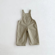 khaki overalls
