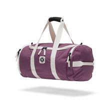states duffle in purple