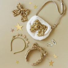 Bedazzle Sequin Bow Clip