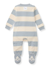 cloudy rugby stripe footie