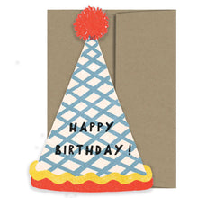 birthday hat die cut card