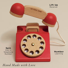 Vintage Wooden Phone
