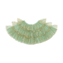 green sparkle cape