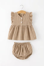 nora gingham tank set