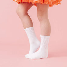 white crew socks 3pk