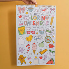 color and plan 2027 wall calendar