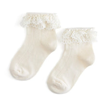 ivory lace bobby socks