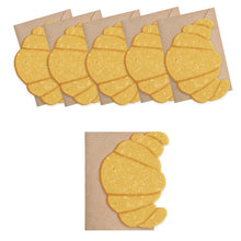 croissant mini cards