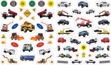 trucks: 400 reusable stickers