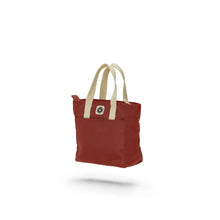 tiny tote in cinnamon
