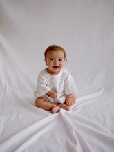 pocket romper in heather gray