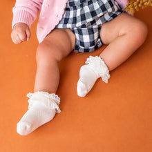 ivory lace bobby socks