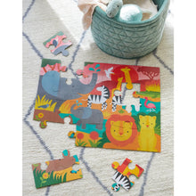 safari floor puzzle