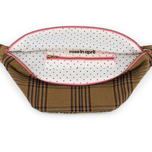 bum bag tartan