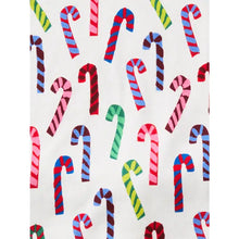 candy cane two piece pajamas