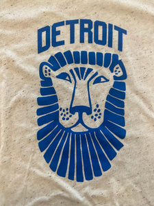 detroit lions adult tee