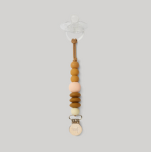 mini pacifier clip in honey
