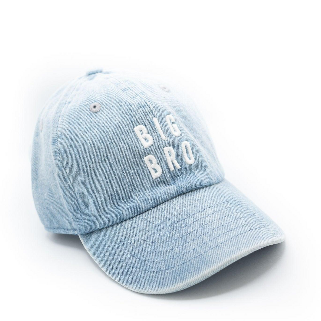 big bro hat in denim