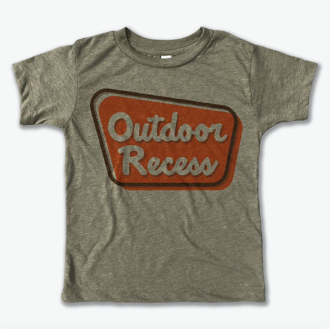 outdoor recess tee olive