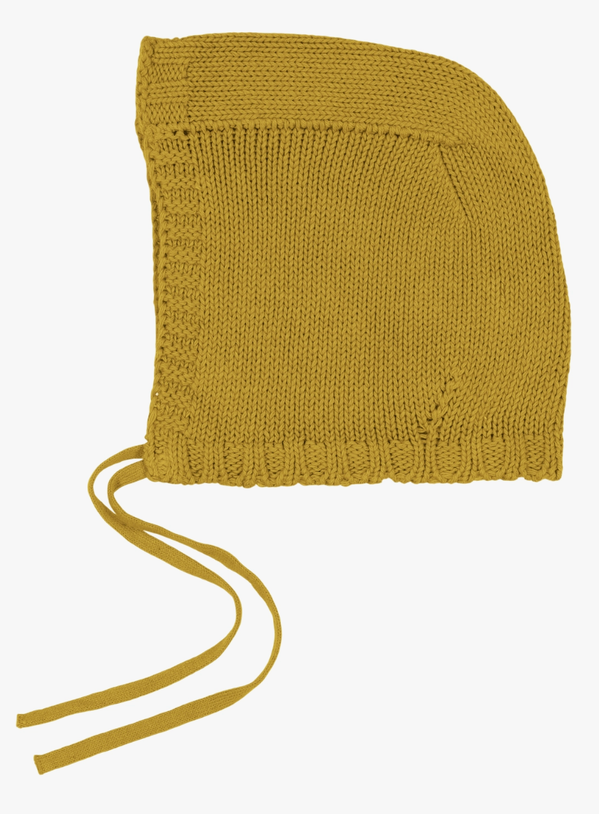sweetly knit bonnet in honey