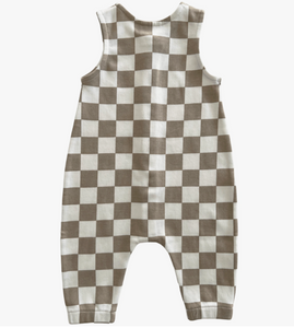oat checkerboard jumpsuit