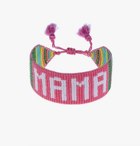 mama pink beaded bracelet by HART