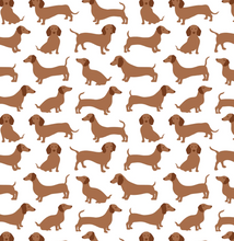 footed romper in dachshunds