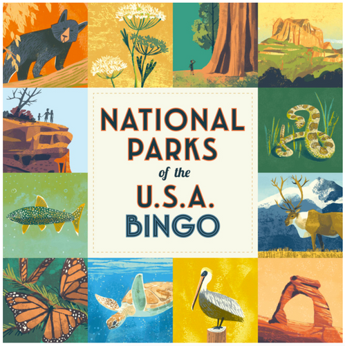 national parks bingo
