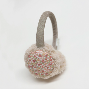 margot floral quilted earmuffs