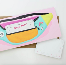 FINAL SALE: fanny pack birthday card